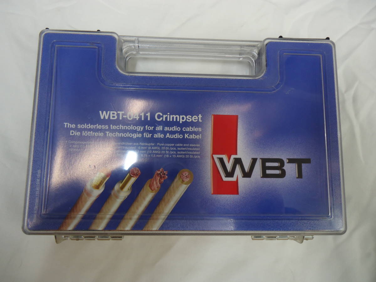 新作，限定セール WBT Crimpset / WBT-0411 ほぼ 品(オーディオ機器)｜売買されたオークション情報、yahooの商品情報をアーカイブ公開 - オークファン その他