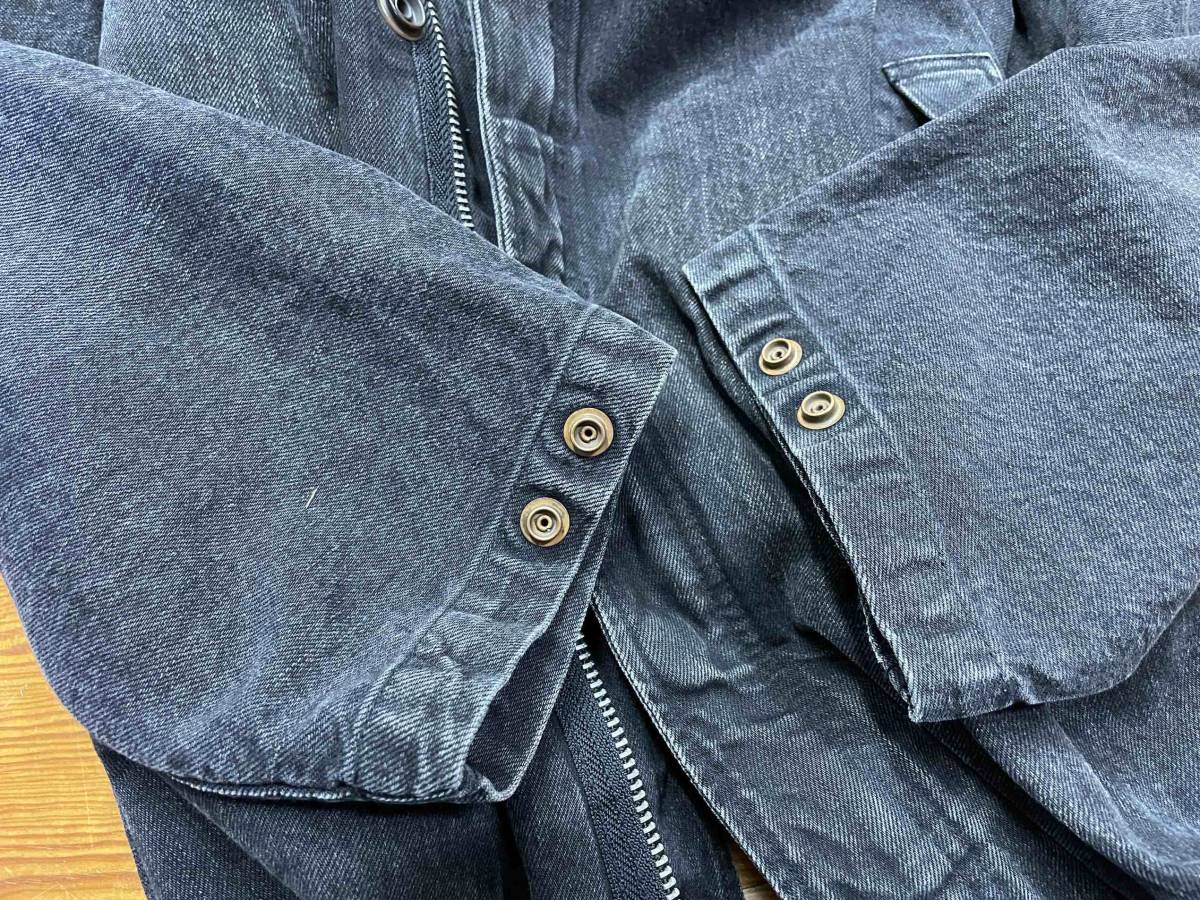 【N.HOOLYWOOD/エヌハリウッド】172-CO04-010 Collection Line Black Denim Hooded Coat ブラックデニム フーデッドコート ジャケット of and | Bias: Evaluating Crossover