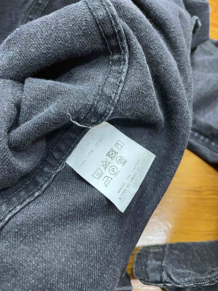 【N.HOOLYWOOD/エヌハリウッド】172-CO04-010 Collection Line Black Denim Hooded Coat ブラックデニム フーデッドコート ジャケット of and | Bias: Evaluating Crossover