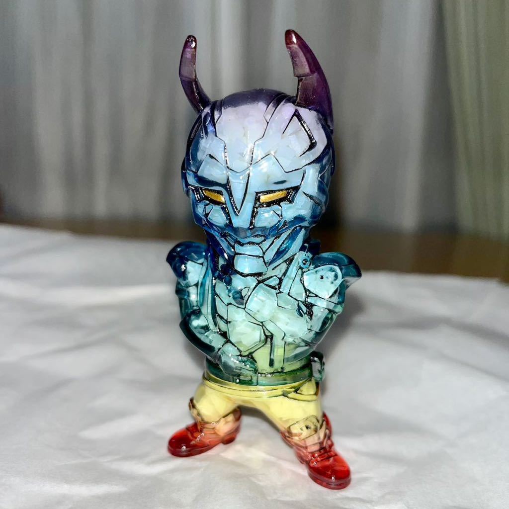 マイティコウZ 男児トキメキ☆2 ししまるもも クリア GID 蓄光 ソフビ sofvi フィギュア おはスタ ART JAM
