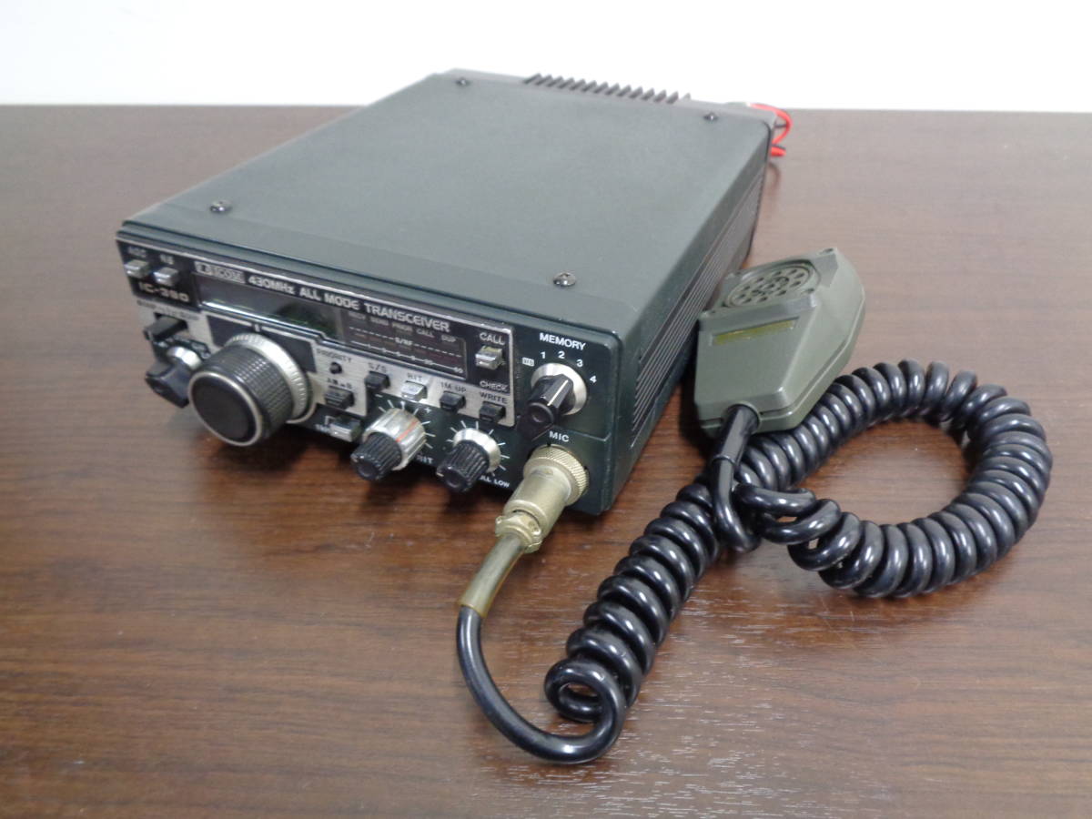 ★ ICOM 430MHz ／ オールモード機★ IC-390＋電源＋付属 ICOM 430MHz ☆ IC-390＋電源＋付属 オールモード機☆ ／ IC-390