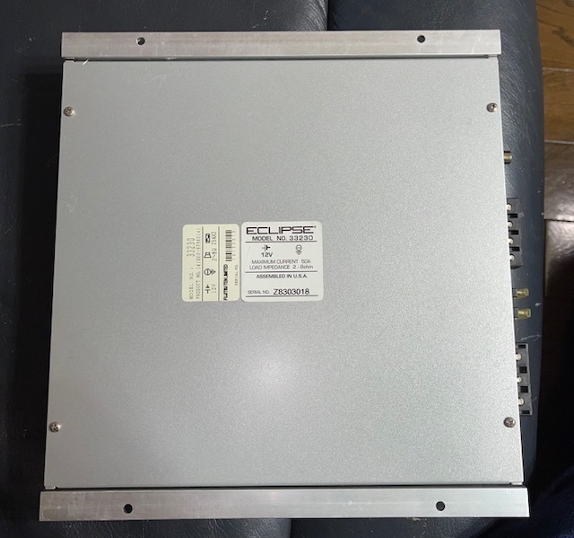 ECLIPSE 33230 富士通テン FUZITSU TEN 130w×2ch レストア、GG