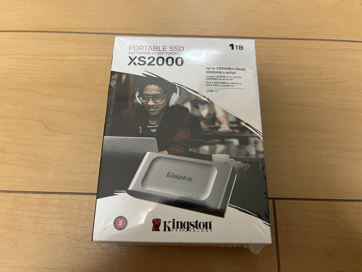 Kingston 外付けSSD XS2000 1TB SXS2000/1000G　キングストン ポータブルSSD