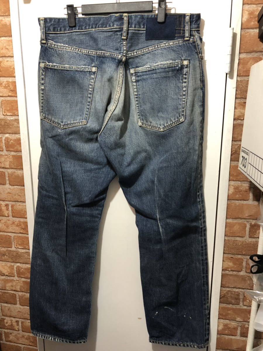 VISVIM ビズビム SS JOURNEYMAN PANTS TACKED ジャーニーマン デニム 
