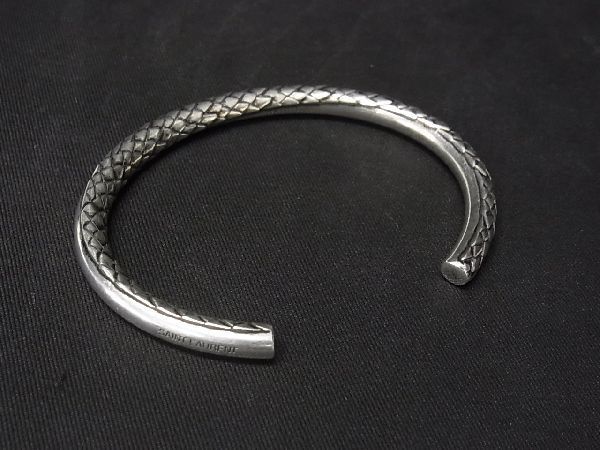 1円 □美品□ SAINT LAURENT サンローラン バングル ブレスレット 腕輪