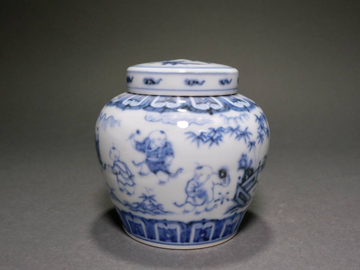 古染付 明時代 - 中国 唐物 Yahoo!オークション 大鉢 中国美術 景徳