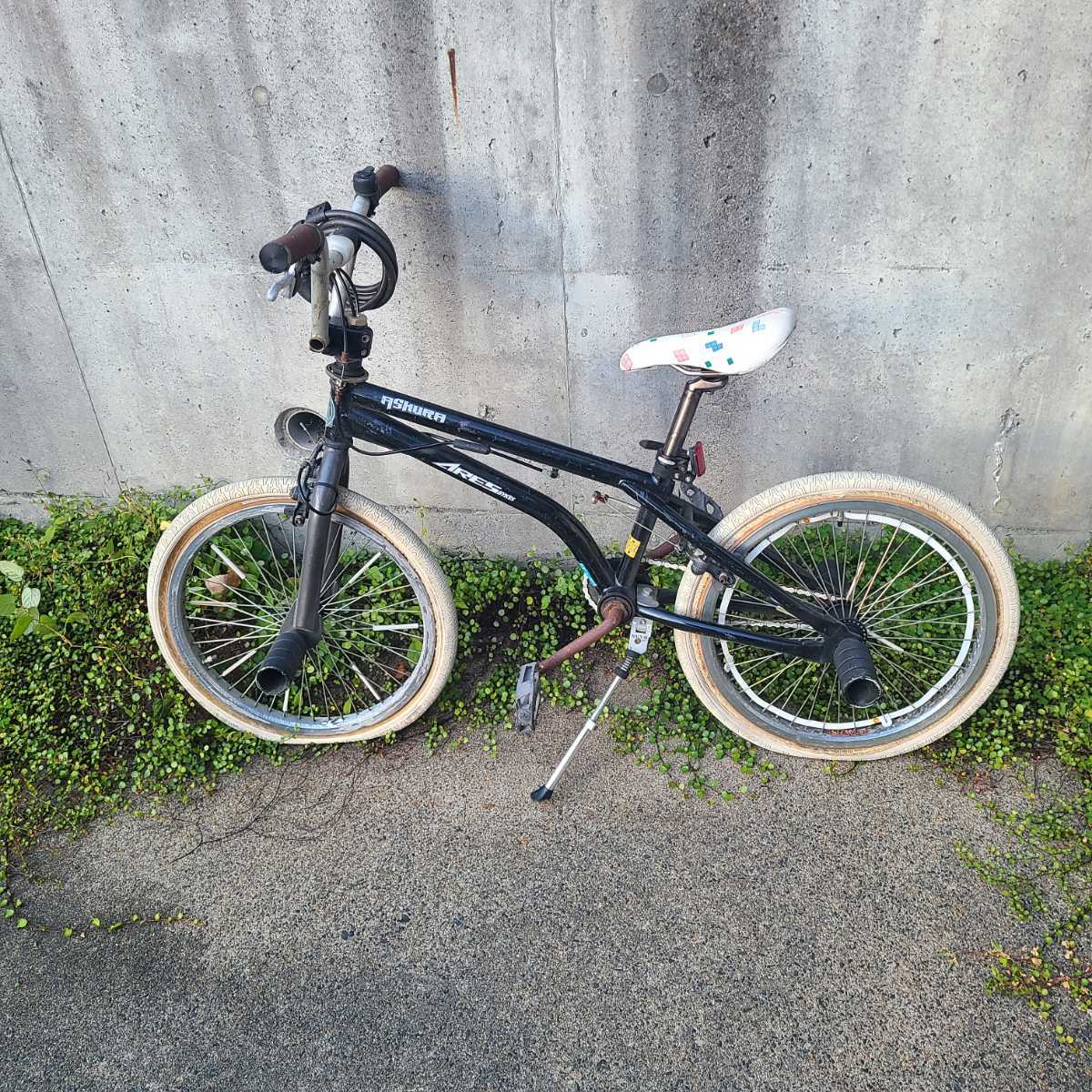 ジャンク BMX ARES bykes ASHURA アーレスバイク アシュラ フラット 