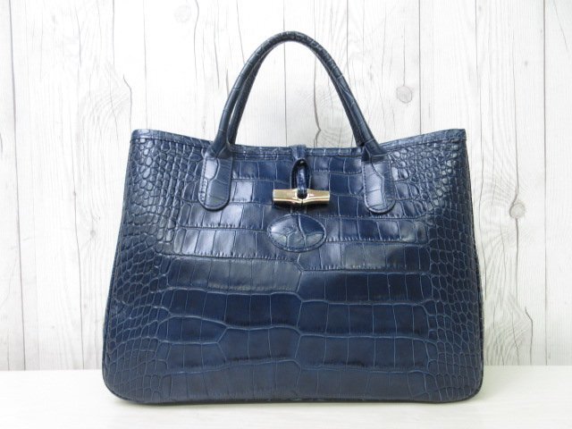 極美品 新品同様 LONGCHAMP ロンシャン ロゾ ハンドバッグ トート