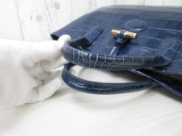 極美品 新品同様 LONGCHAMP ロンシャン ロゾ ハンドバッグ トート