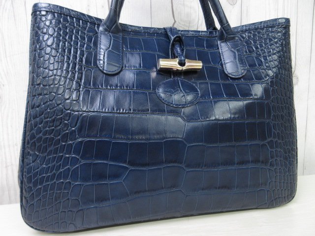 極美品 新品同様 LONGCHAMP ロンシャン ロゾ ハンドバッグ トート