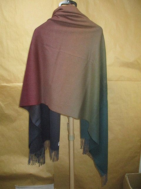 大判】Johnstons of Elgin カシミヤストール グラデーション JOHNSTONS
