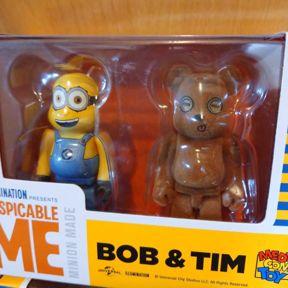 ベアブリック BE@RBRICK ミニオン DAVE & 100％ minions 