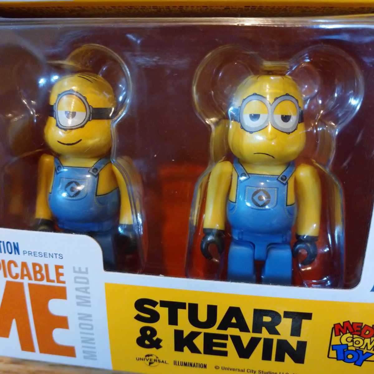 ベアブリック BE@RBRICK ミニオン DAVE & 100％ minions 