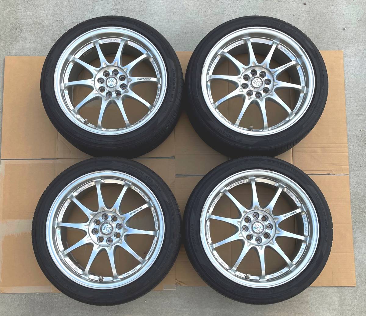 中古】4本 RAYS レイズ ボルクレーシング CE28N -L 17インチ 7.5JJ 4H  