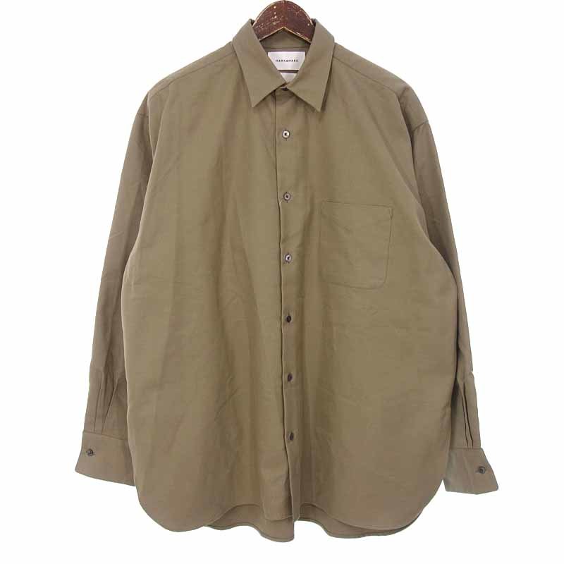 MARKAWARE 21AW COMFORT FIT L/S TEE オリーブ 【公式通販】