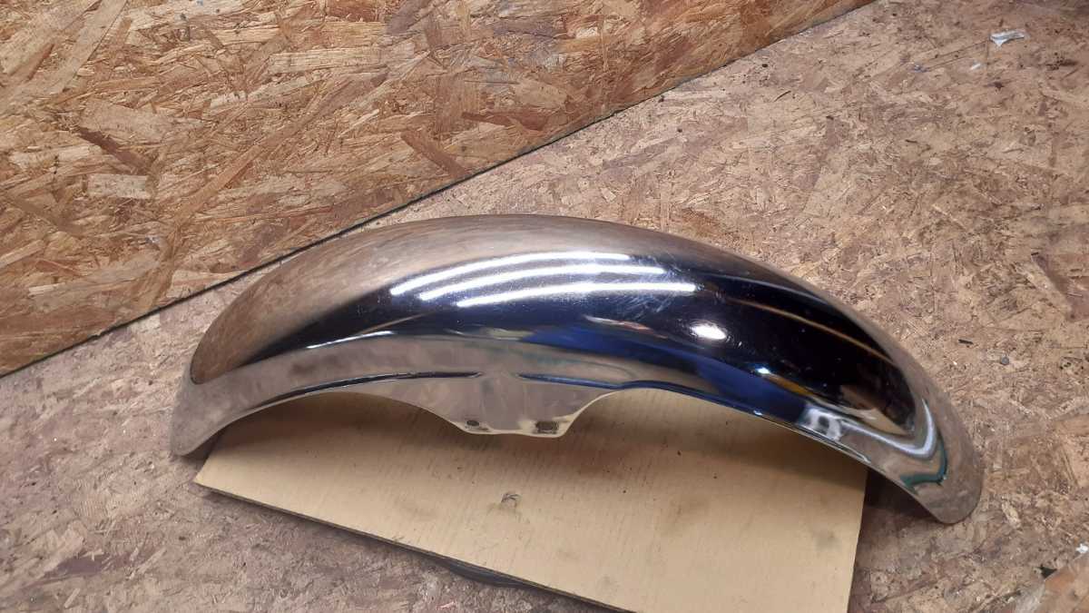 純正 カワサキ KZ900LTD KZ1000LTD メッキ フロントフェンダー luckys-shop_b-152-01