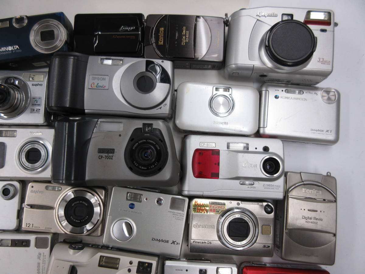 2574)ジャンク デジタルカメラ SANYO DMX-CG11MINOLTA DiMAGEX9 Kodak