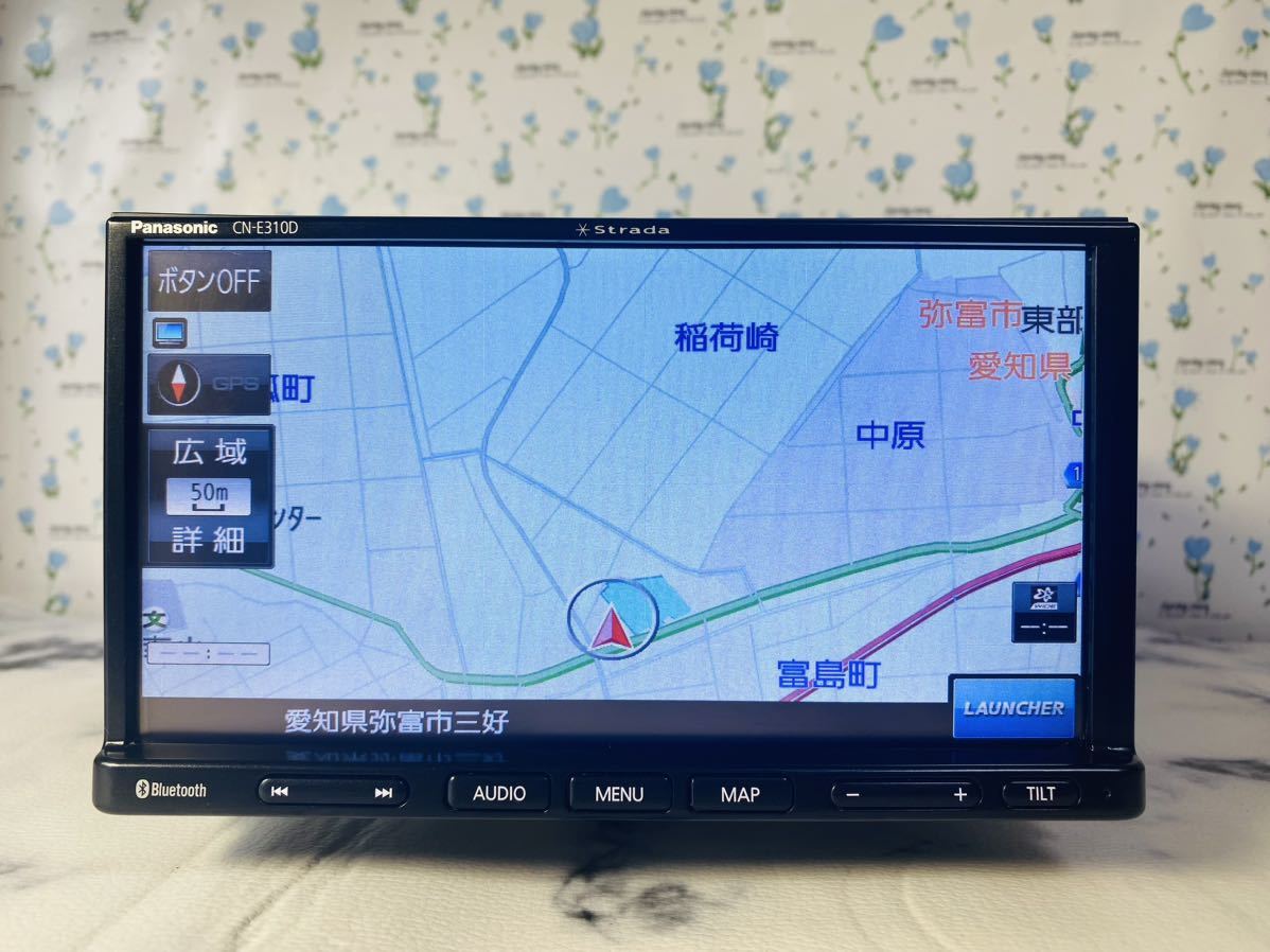 保証付】 Panasonic パナソニック カーナビ CN-E310D ストラーダ 地図