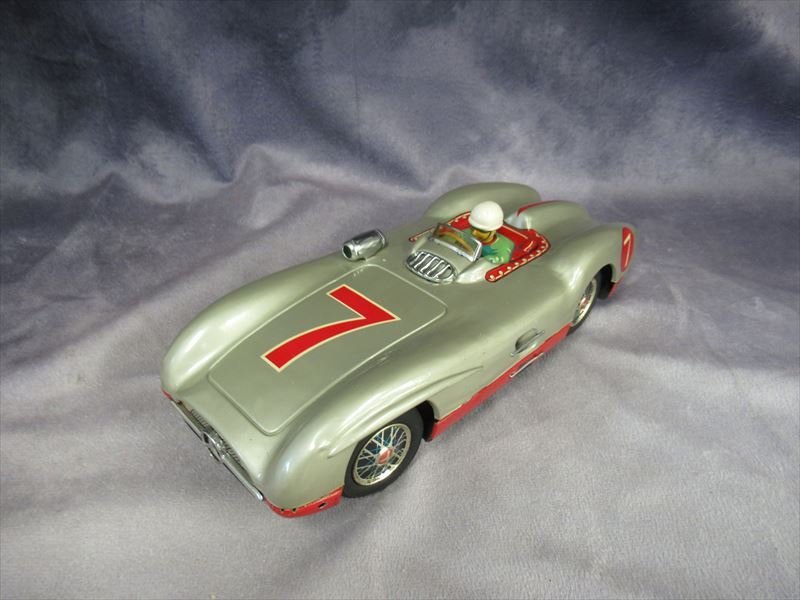 当時物 マルサン 小菅 GO STOP BENZ RACER ブリキ ベンツ 自動車 スペース KOSUGE