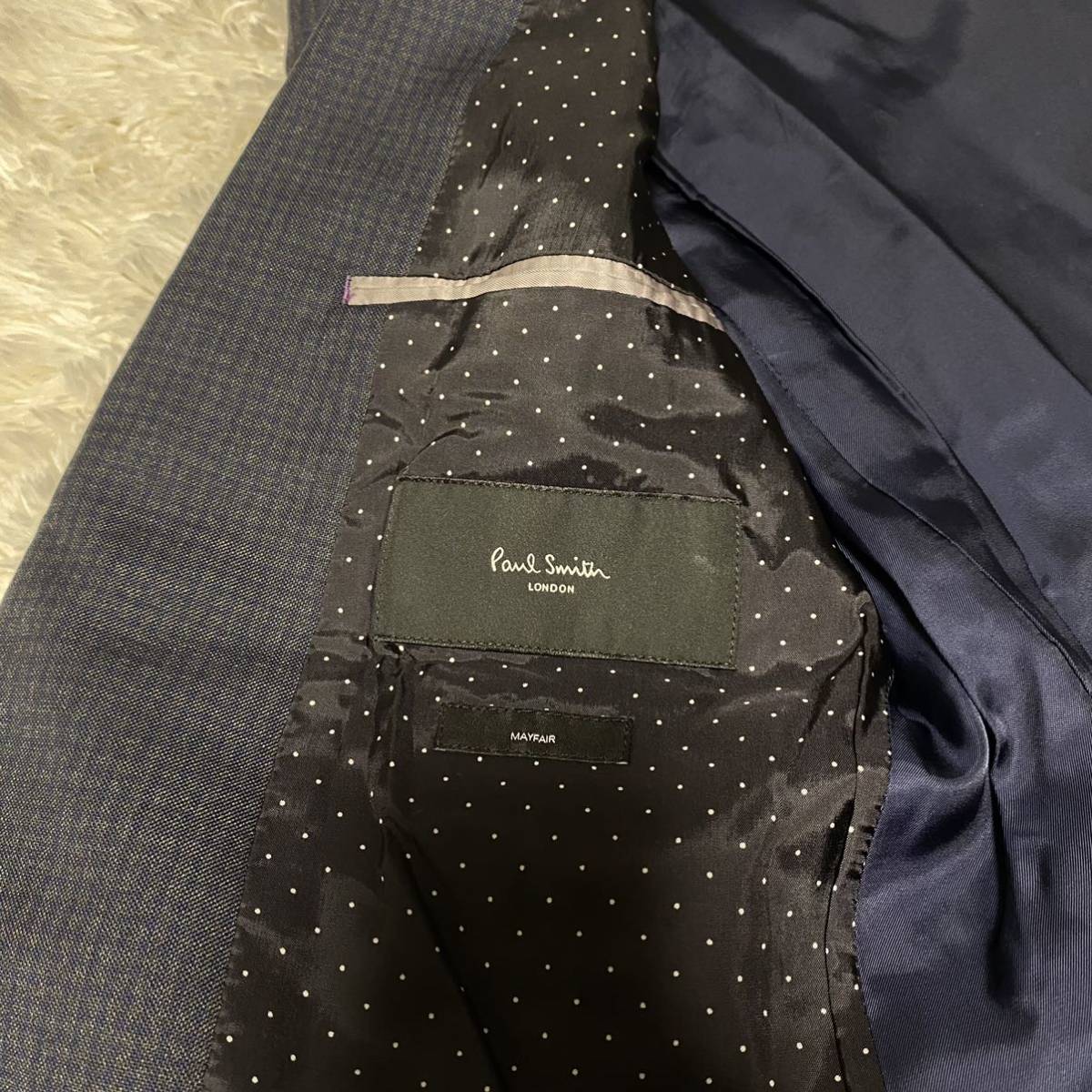 極上品 ポールスミス×REDA セットアップ スーツ【王道の高級感】Paul