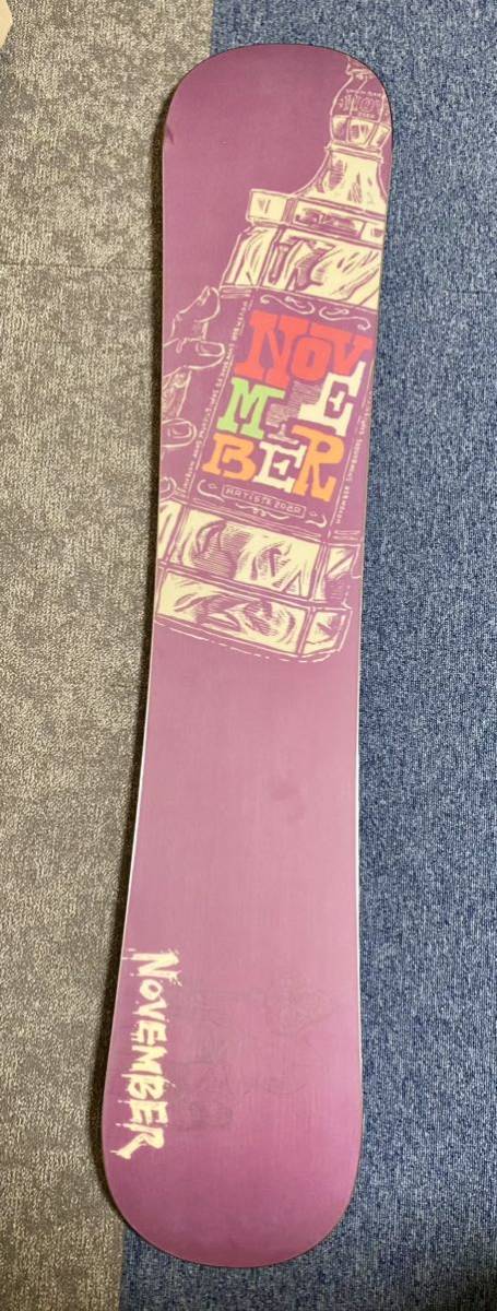 November artist graphic Ltd. 142cm スノーボード レディース