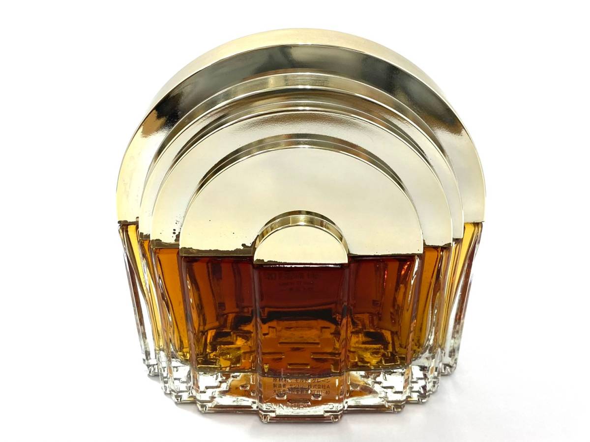 □【未開栓】SUNTORY/サントリー クレスト 12年 HALL 特製ボトル 響型 