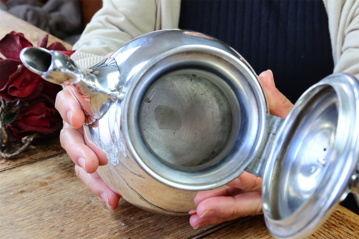 CHRISTOFLE 19世紀 純銀P. SILVER ルイ16世様式 美麗 クリストフル