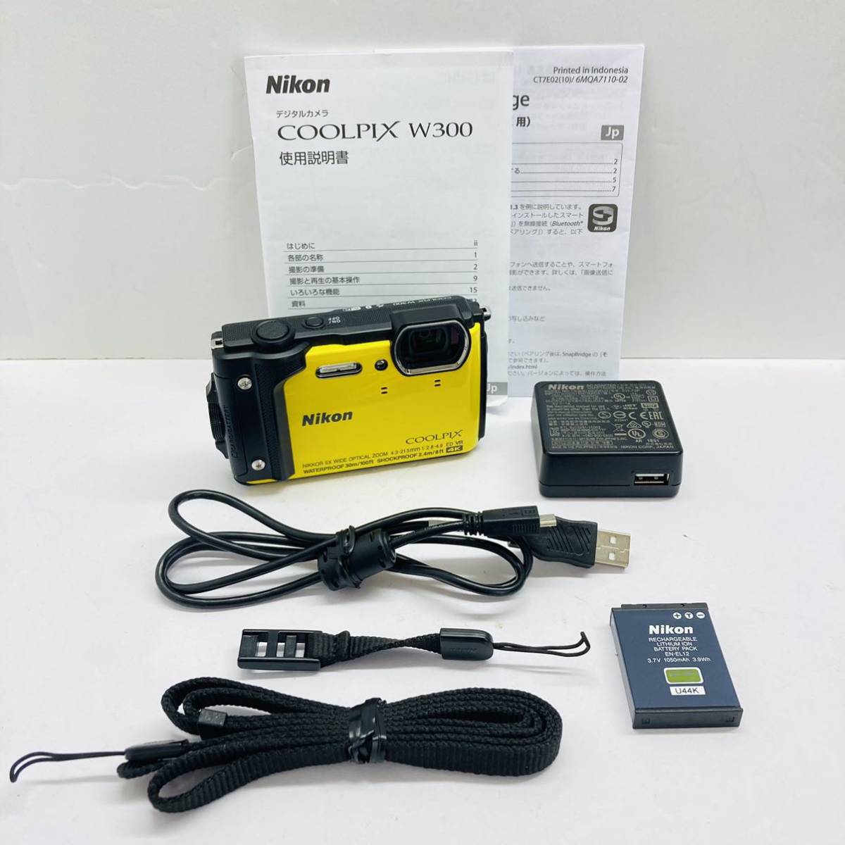 極美品】Nikon ニコン COOLPIX W300 コンパクトデジタルカメラ