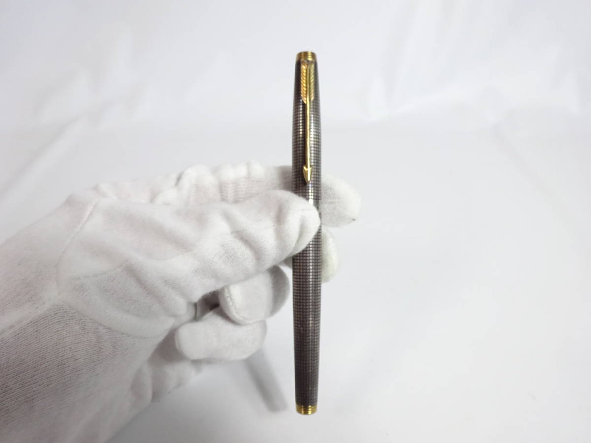 PARKER/パーカー/万年筆/ペン先 14K/スターリングシルバー/シルバー
