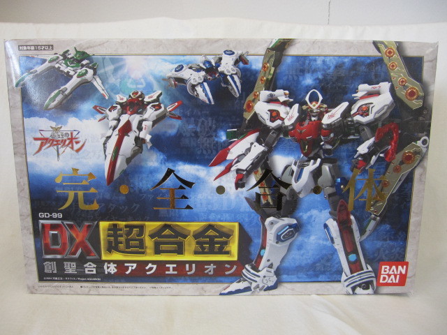 BANDAI バンダイ 創聖のアクエリオン DX 超合金 GD-99 創聖合体