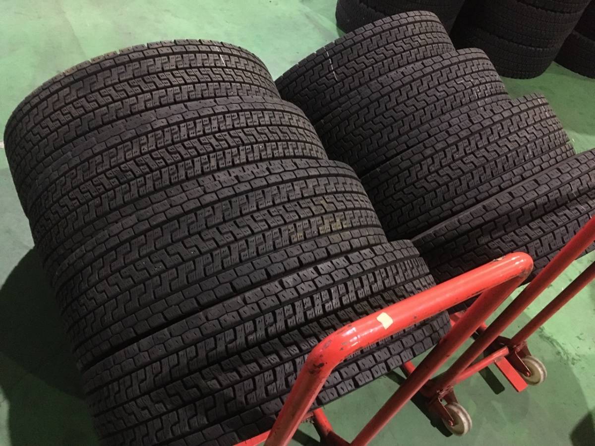 e876-2-11 ☆245/70R19.5 中古8本セット！ ヨコハマ ZEN903ZW