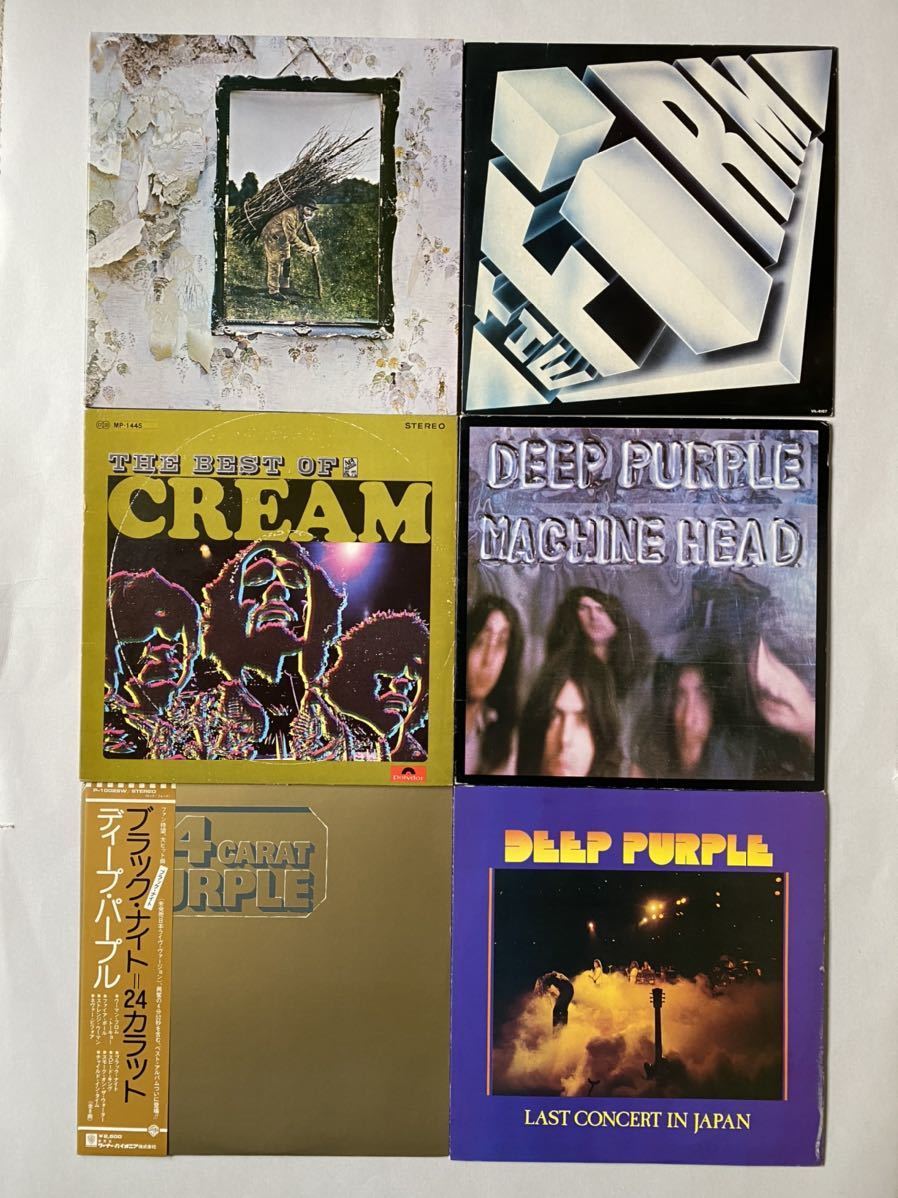 定番，セール 洋楽ハードロックなど LP20組セット レッド ツェッペリン ディープ パープル レインボー クリーム クイーン他(その他)｜売買されたオークション情報、yahooの商品情報をアーカイブ公開 - オー その他