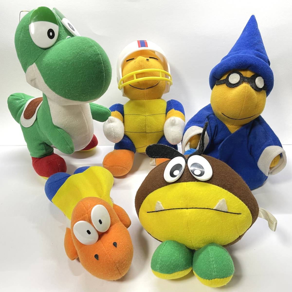 激レアビック東海 スーパーマリオワール マリオ ぬいぐるみ 6個セット