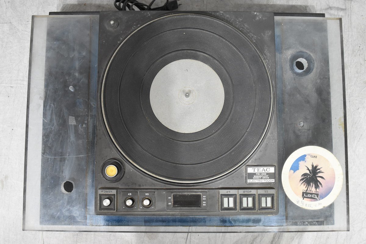 TEAC ティアック TN-400 ターンテーブル レコードプレーヤー【ジャンク品】 TEAC - レコードプレーヤー 特長 TN-400BT-X&frasl;TB メルカリ