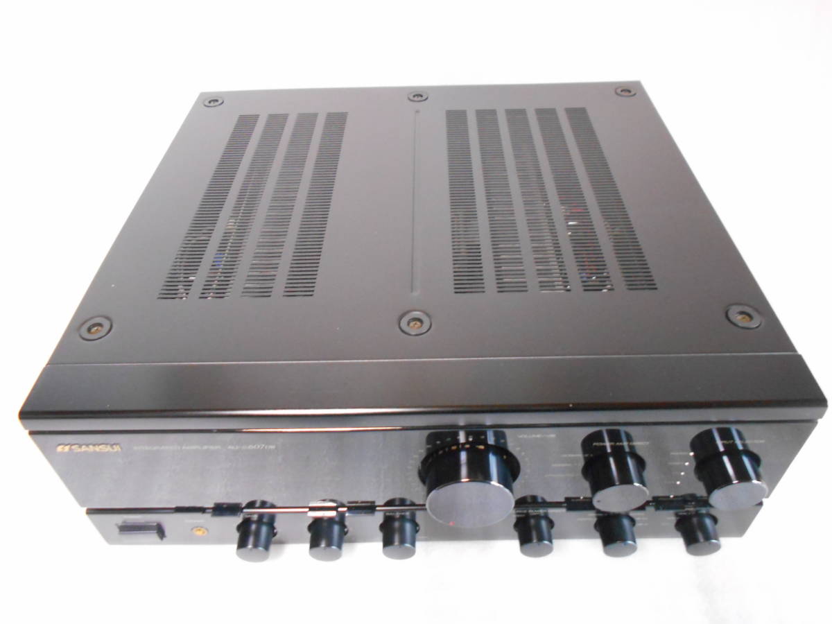 SANSUI AU-α607DR プリメインアンプ メンテナンス済 SANSUI プリメイン