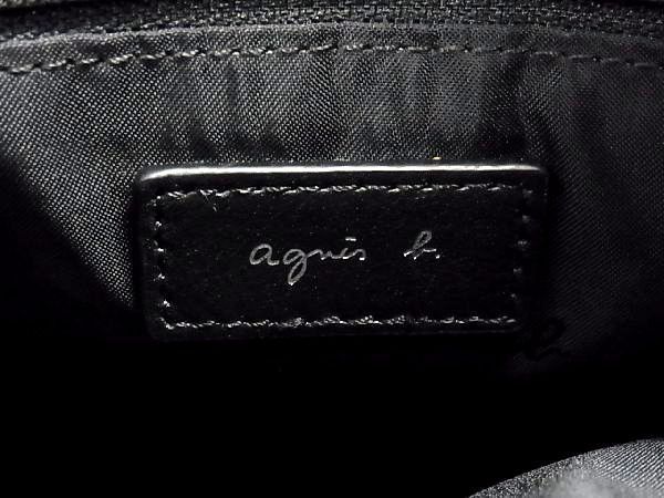 agnes アニエスベー b. レザー ハンドバッグ 1円 極美品 ワンハンドル