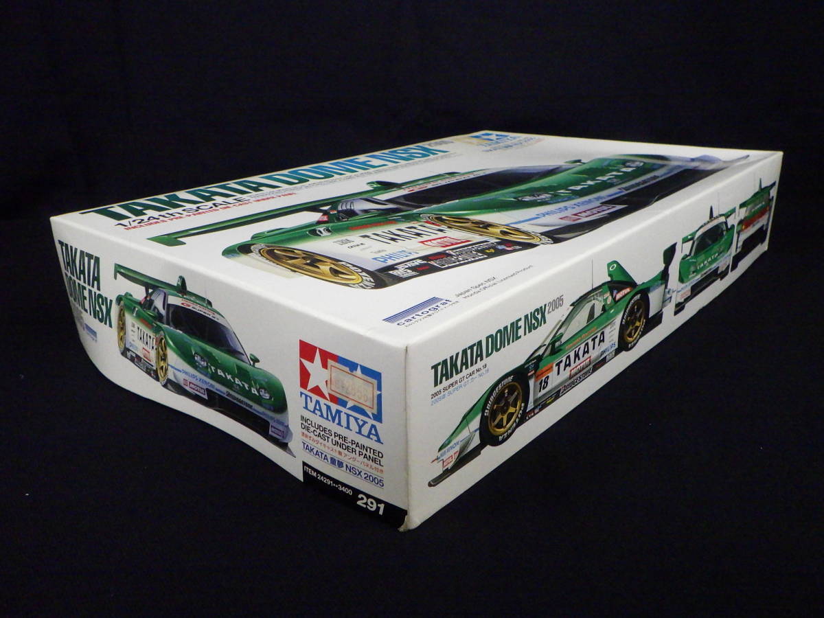 李3667 未組立 保管品 タミヤ 1/24 TAKATA DOME 童夢 NSX 2005 + おまけ