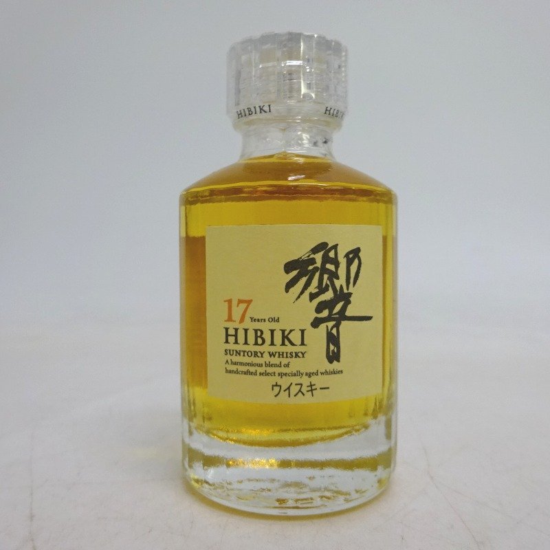 サントリー 17年 響 - 50ml Yahoo!オークション 「響17年 50ml」の落札