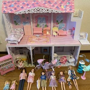 中古 リカちゃんハウス グランドドリーム 2階建て （リカちゃんハウス 