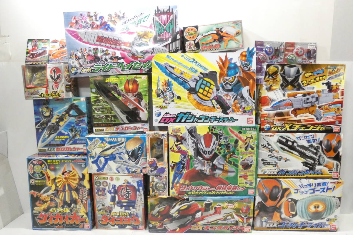 仮面ライダー、戦隊物ベルトセットまとめ売り 変身ベルト | 秘蔵写真が 