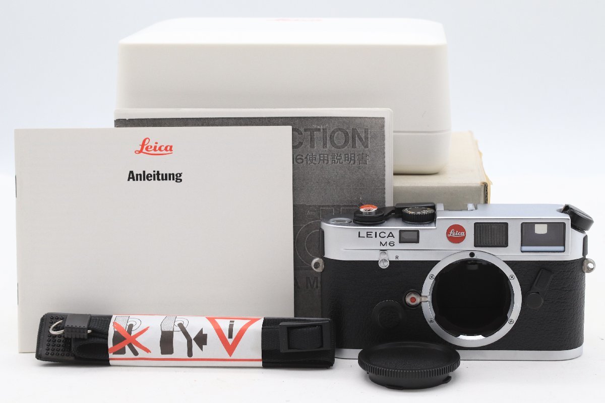 LEICA M6 ライカ レンジファインダー フィルムカメラ シルバー ボディ 