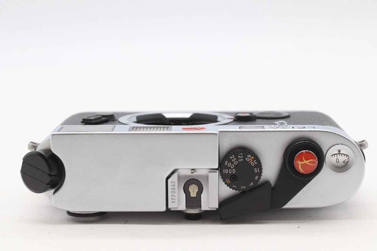 LEICA M6 ライカ レンジファインダー フィルムカメラ シルバー ボディ 