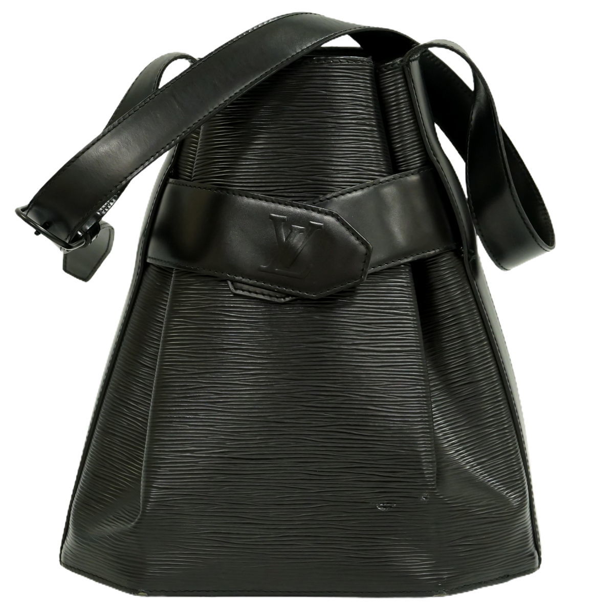 本物 ルイヴィトン LOUIS VUITTON LV サックデポール PM エピ レザー 