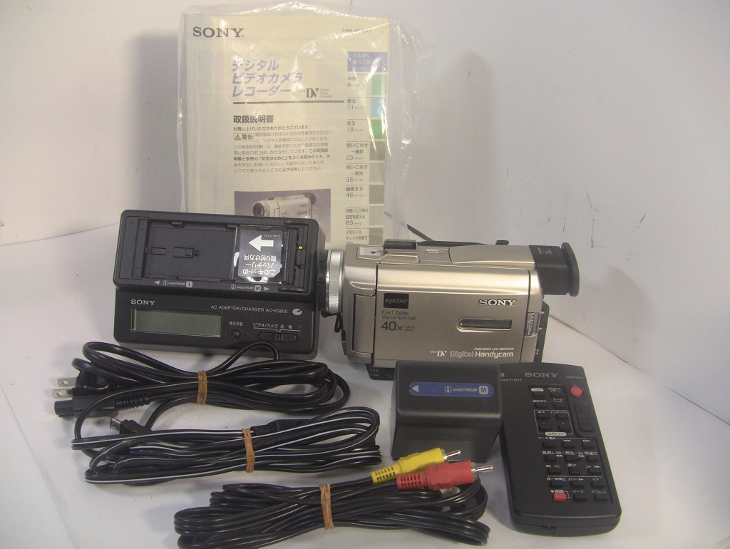 miniDVのダビングに！ SONY ソニー ビデオカメラ DCR-TRV33 7日間保証