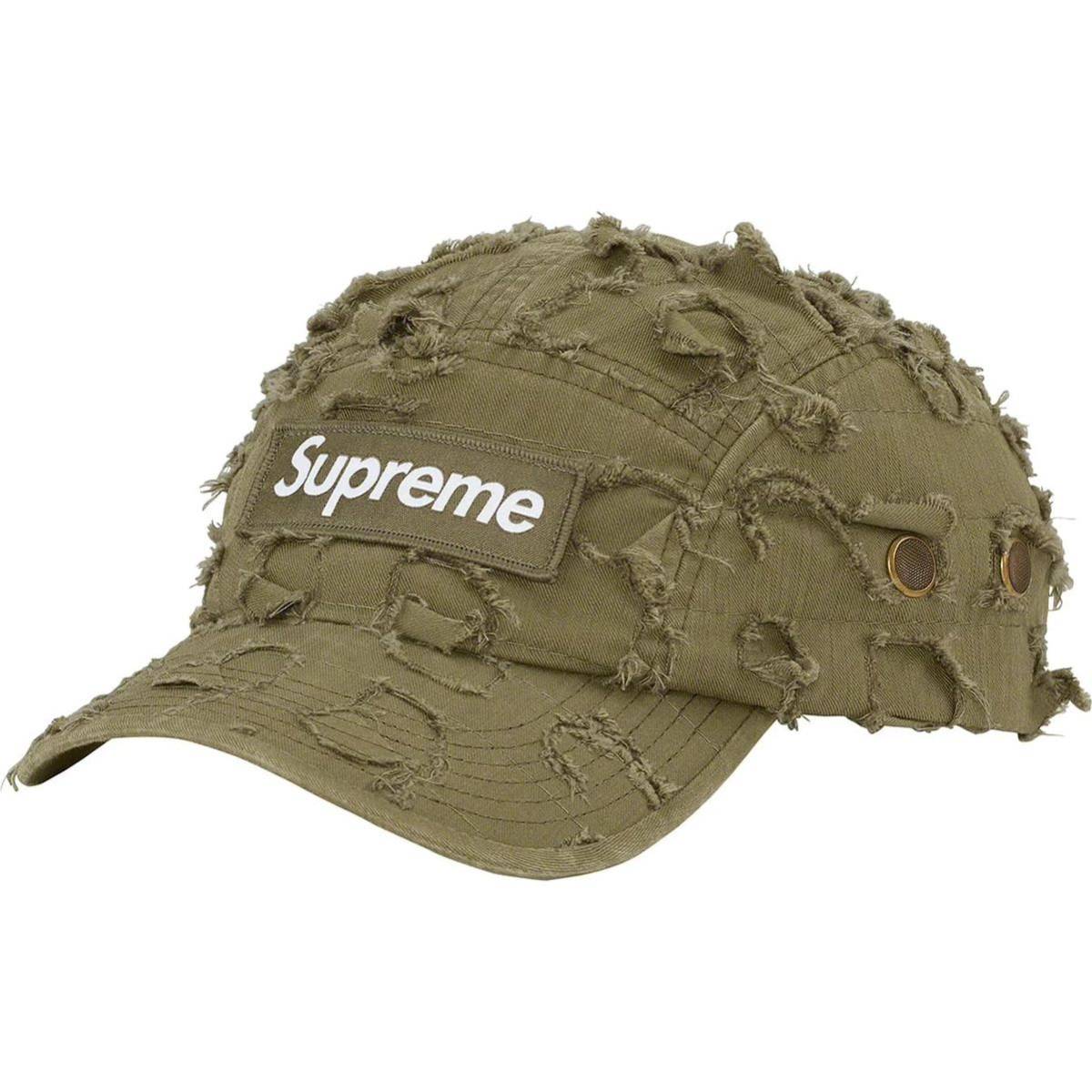 送料無料 オリーブ Supreme Griffin Camp Cap Light Olive 