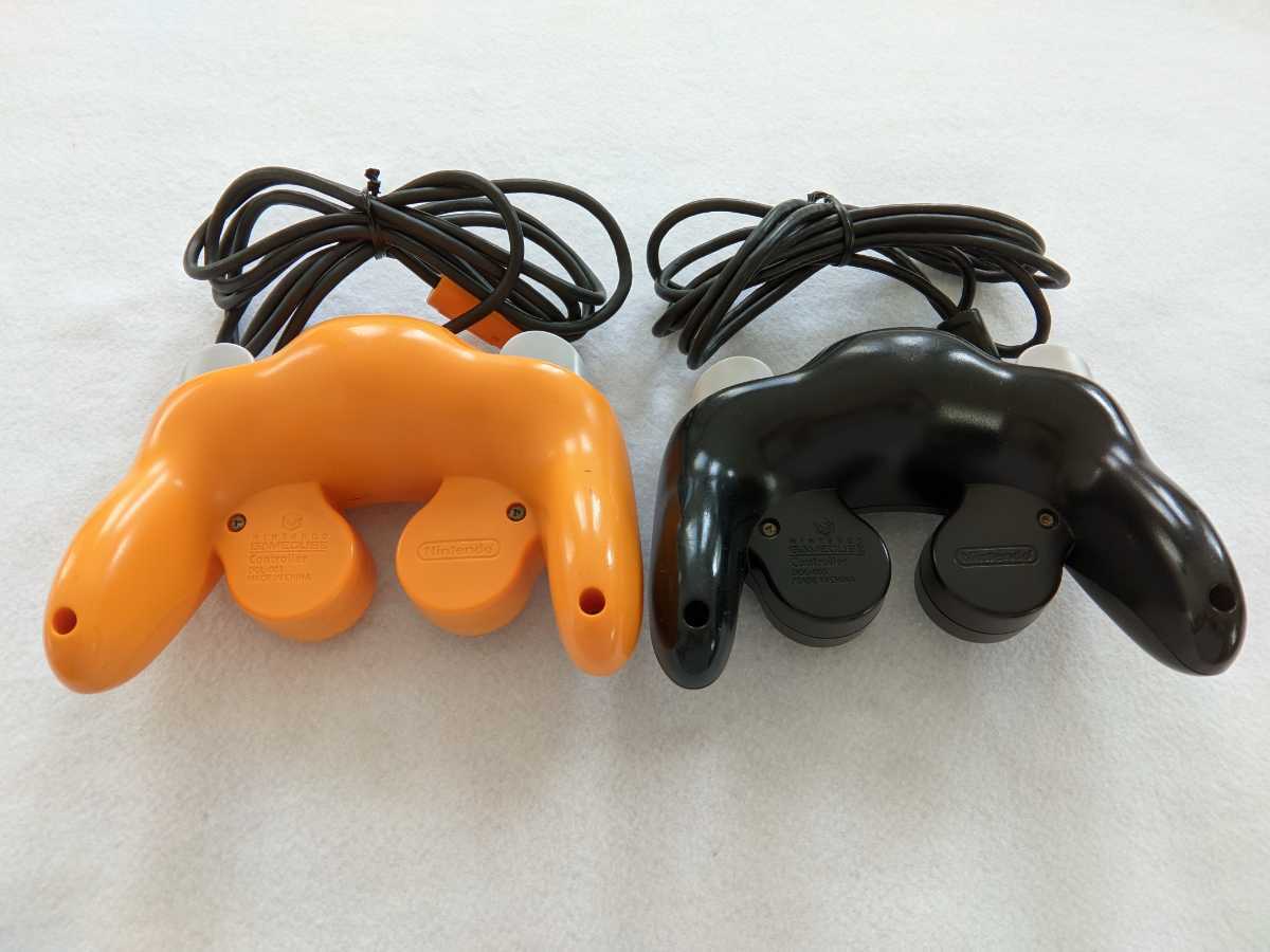 動作確認済】ニンテンドー ゲームキューブ用コントローラー 2個セット