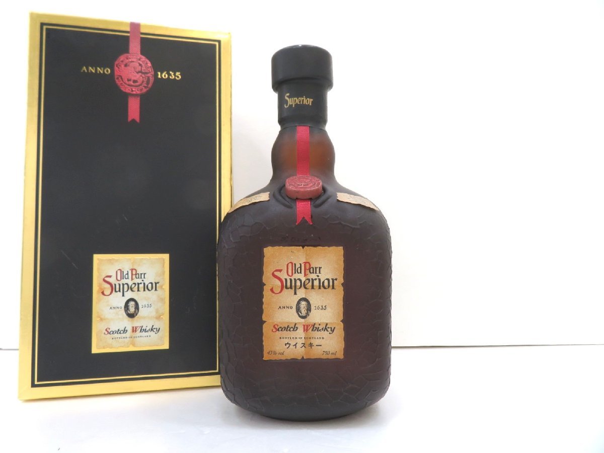 古酒 Old Parr オールドパー Superior スペリオール SCOTCH WHISKY