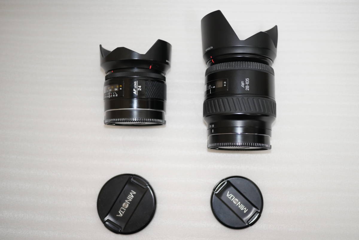 MINOLTA AF ZOOM 28-105mm F3.5-4.5 | MINOLTA AF 24mm F2.8　| sony Aマウント_1