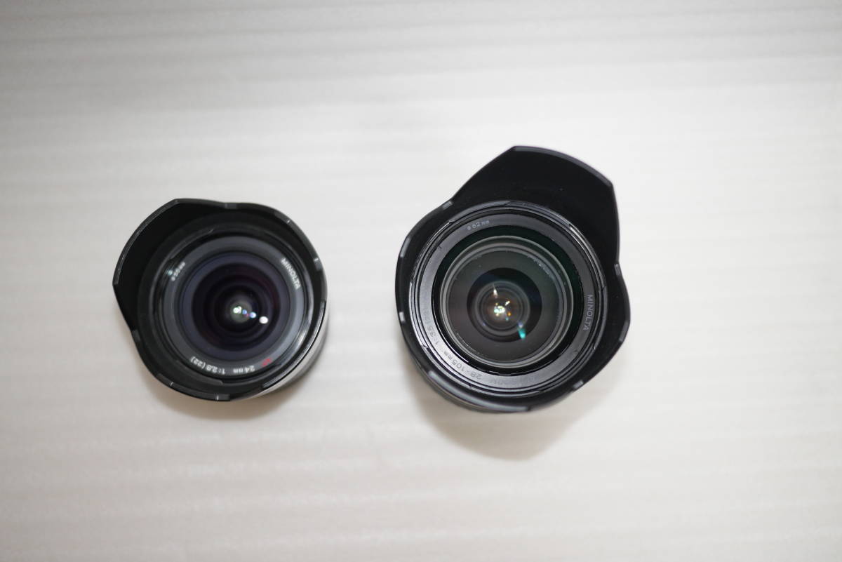 MINOLTA AF ZOOM 28-105mm F3.5-4.5 | MINOLTA AF 24mm F2.8　| sony Aマウント_2