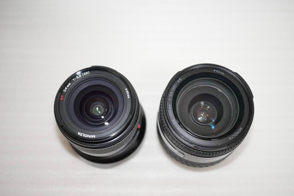 MINOLTA AF ZOOM 28-105mm F3.5-4.5 | MINOLTA AF 24mm F2.8　| sony Aマウント_5